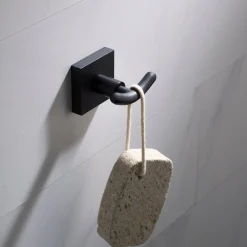 Online Ventus Bathroom Robe and Towel Double Hook Toilet Paper Holders|Robe Hooks