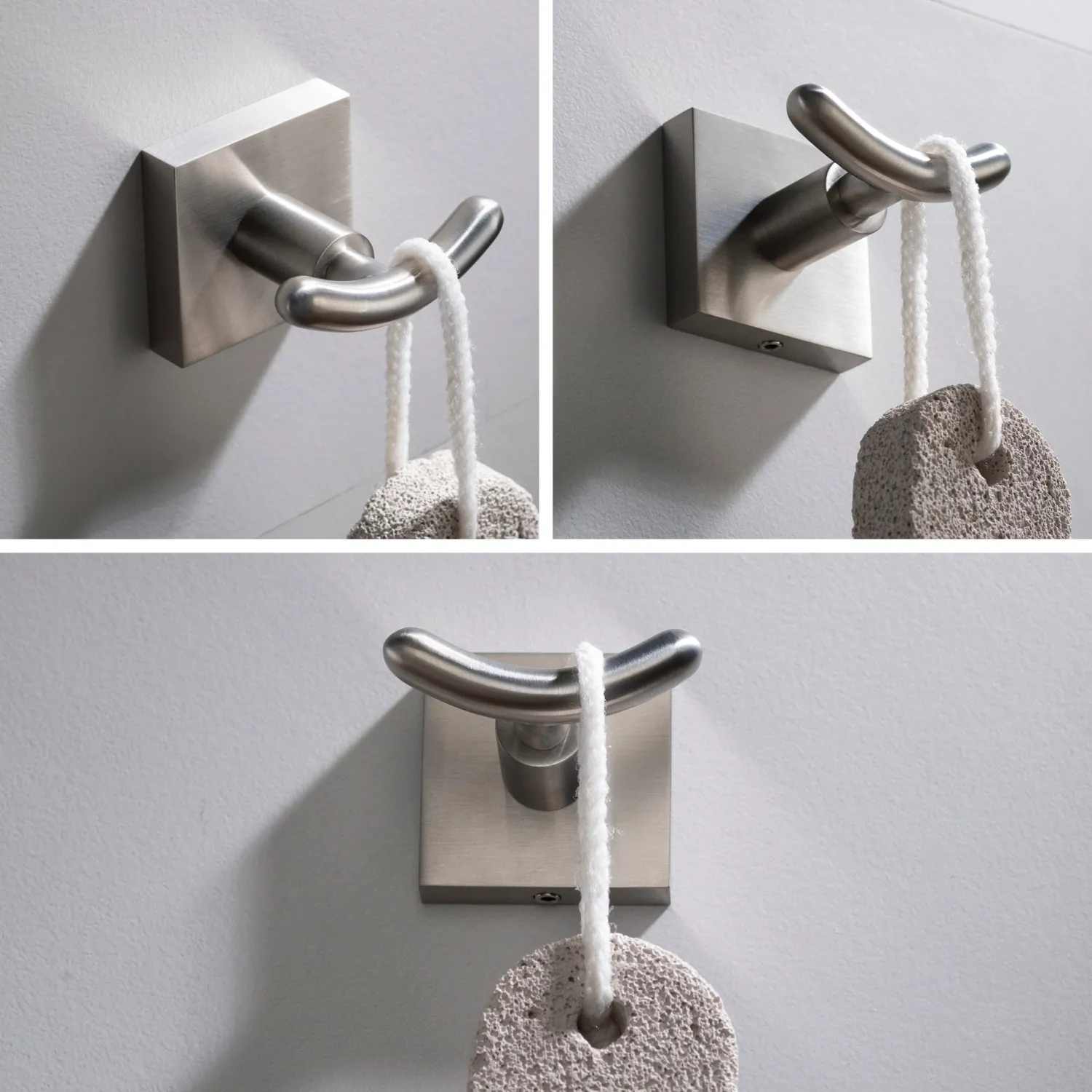 Online Ventus Bathroom Robe and Towel Double Hook Toilet Paper Holders|Robe Hooks