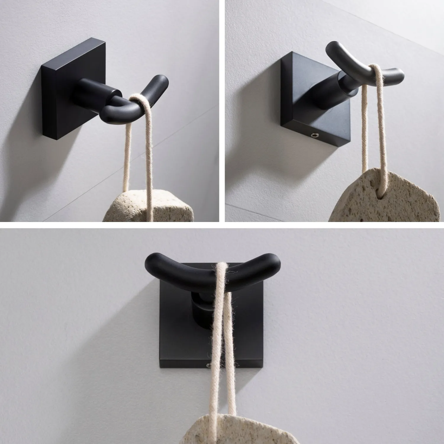 Online Ventus Bathroom Robe and Towel Double Hook Toilet Paper Holders|Robe Hooks