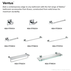 New Ventus Bathroom Shelf with Towel Bar Shelves|Towel Bars