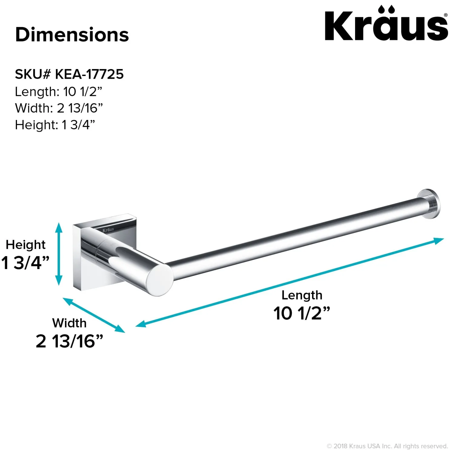 New Ventus Bathroom Towel Bar Towel Bars