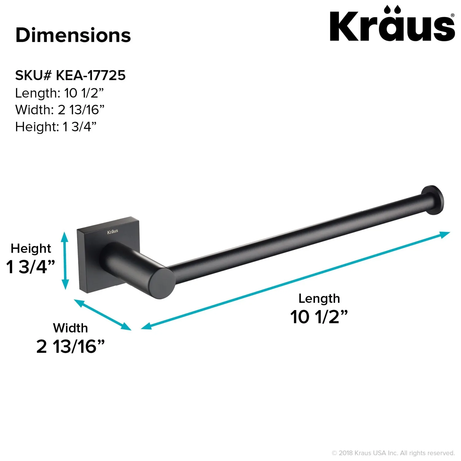 New Ventus Bathroom Towel Bar Towel Bars