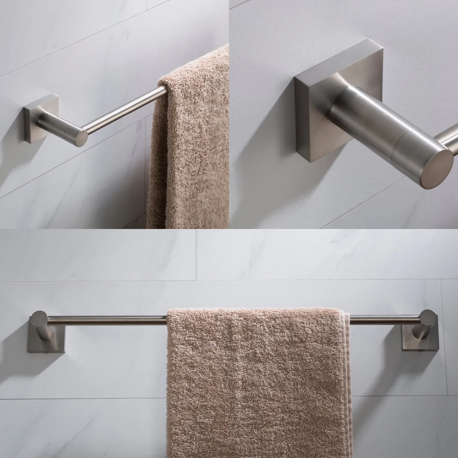 Discount Ventus Wall Mount Bathroom Towel Bar Towel Bars