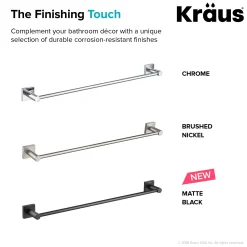 Discount Ventus Wall Mount Bathroom Towel Bar Towel Bars