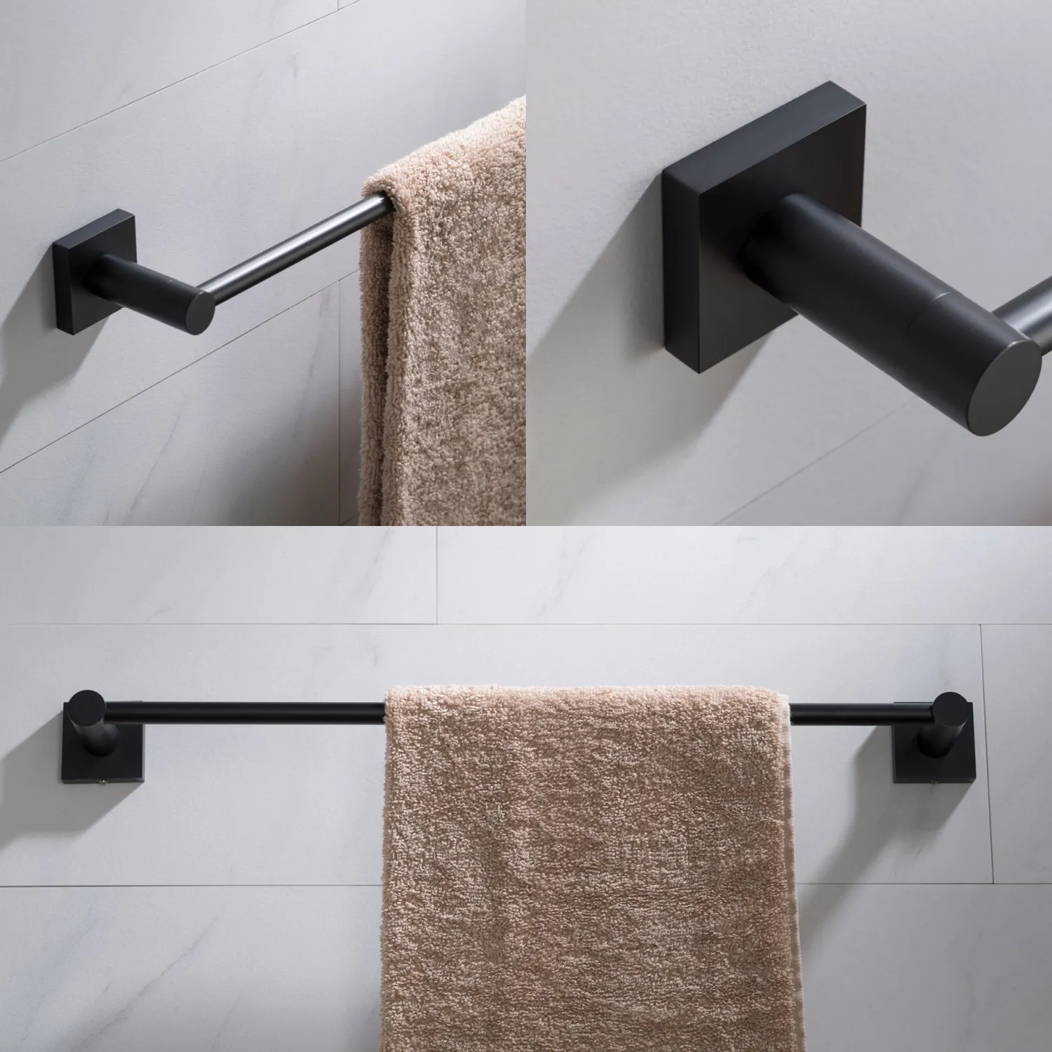 Discount Ventus Wall Mount Bathroom Towel Bar Towel Bars