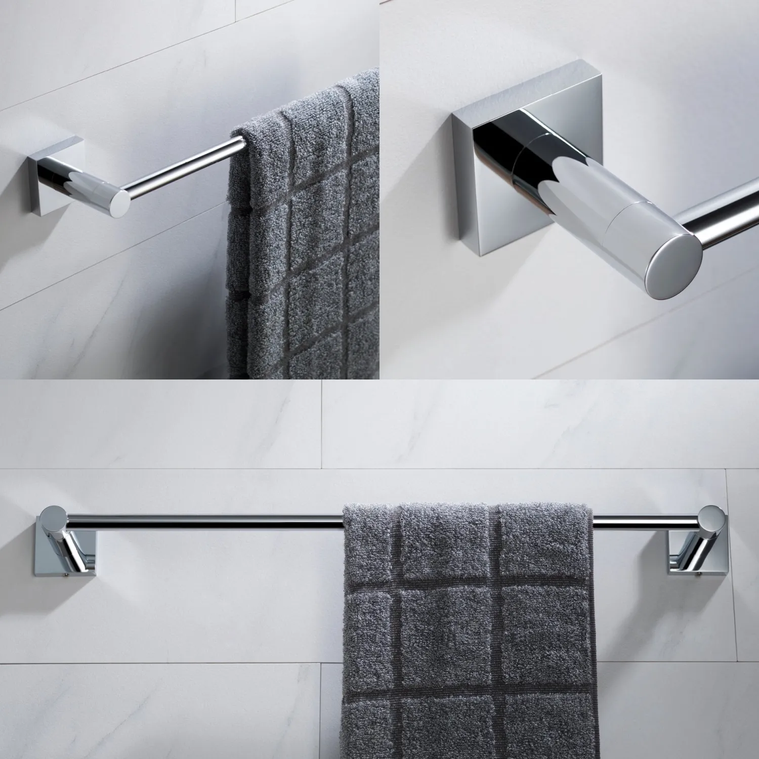 Discount Ventus Wall Mount Bathroom Towel Bar Towel Bars