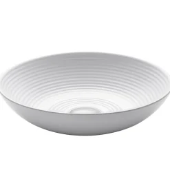 Outlet Viva 16.5 Inch Round White Porcelain Ceramic Vessel Bathroom Sink Above Counter / Vessel Sinks