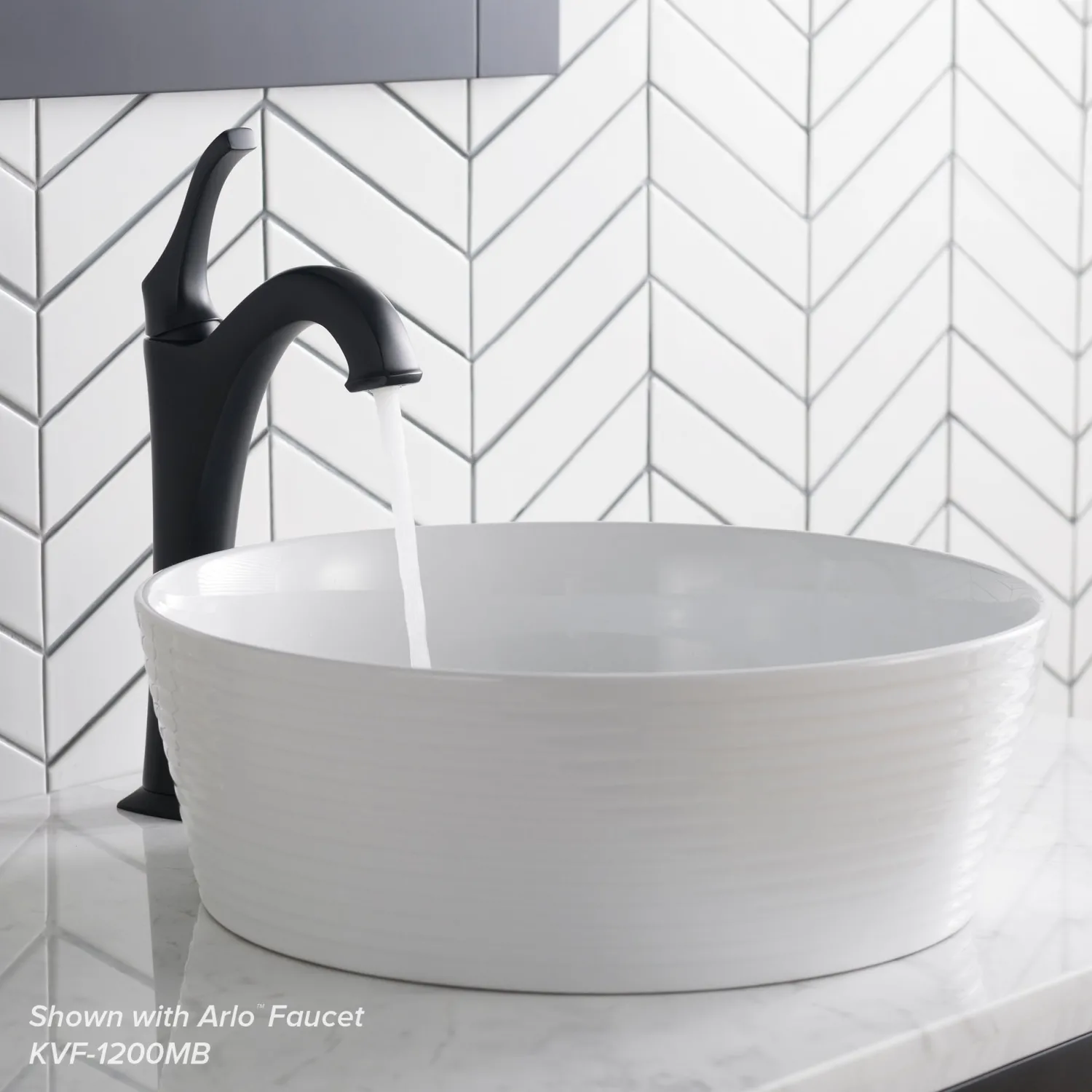 Discount Viva Round White Porcelain Ceramic Vessel Bathroom Sink with Pop-Up Drain, 15 3/4D x 5 3/8H Above Counter / Vessel Sinks