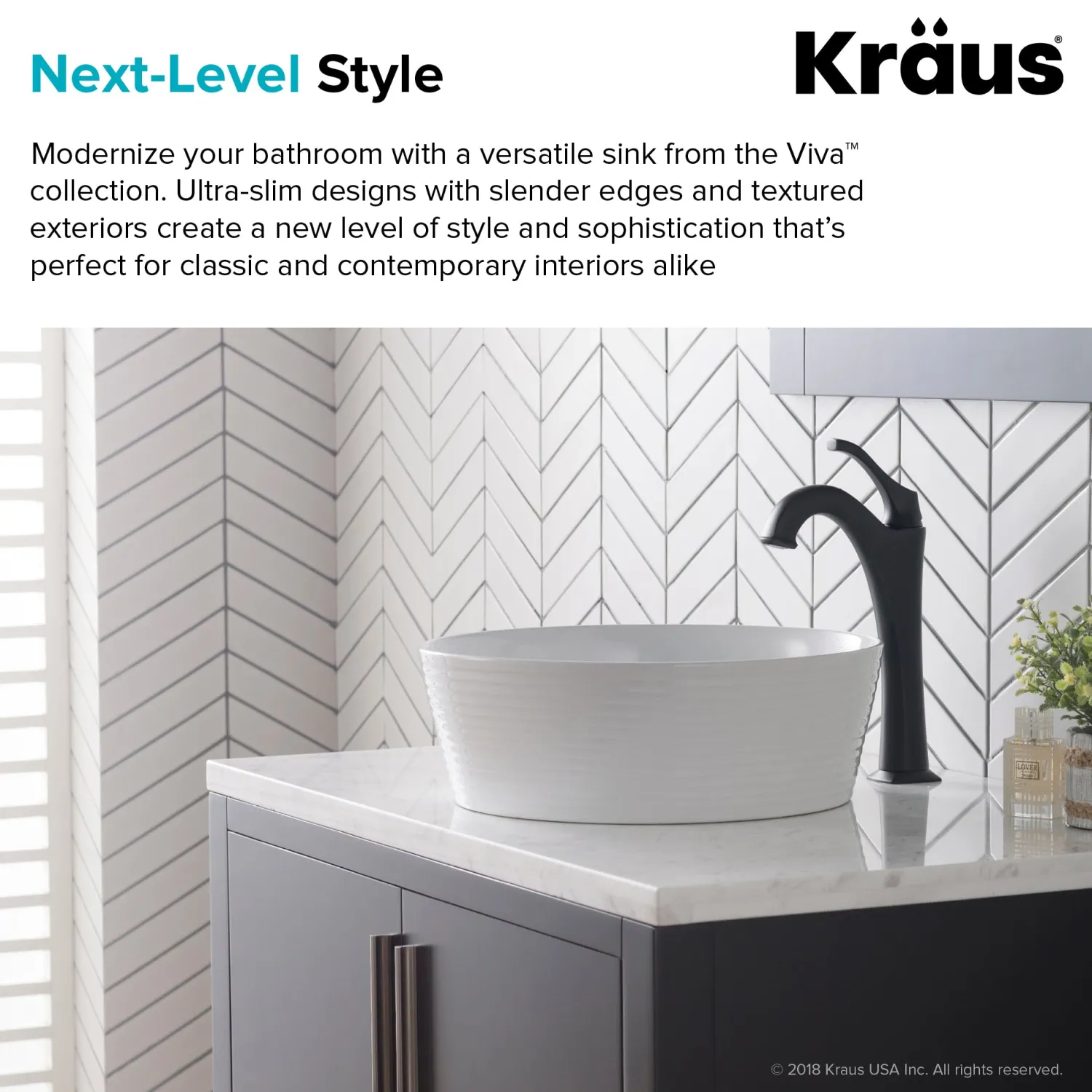 Discount Viva Round White Porcelain Ceramic Vessel Bathroom Sink with Pop-Up Drain, 15 3/4D x 5 3/8H Above Counter / Vessel Sinks