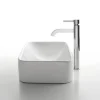 Clearance White Rectangular Ceramic Sink and Ramus Faucet Sink And Faucet Combos|Above Counter / Vessel Sinks