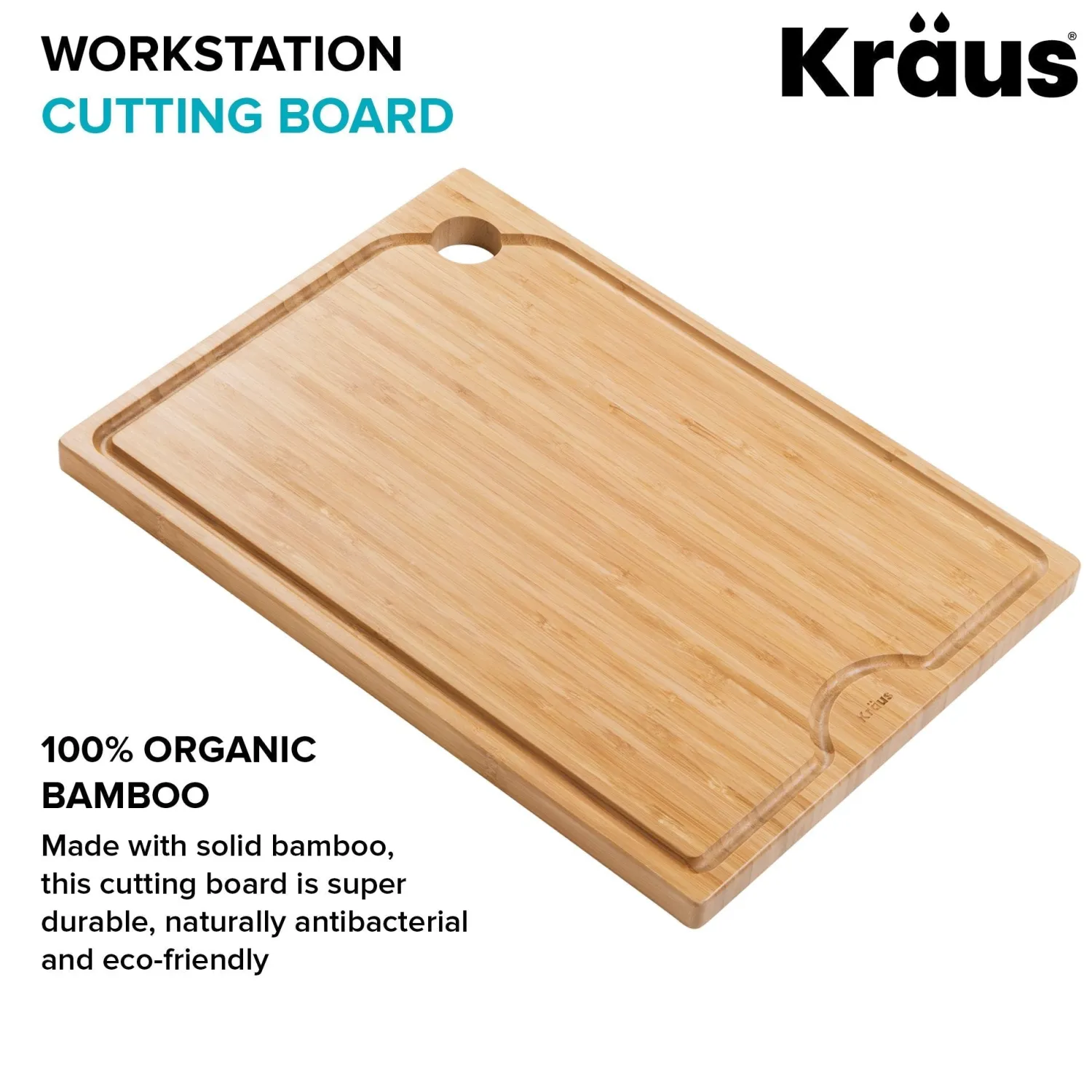 Discount Workstation Kitchen Sink Solid Bamboo Cutting Board Cutting Boards