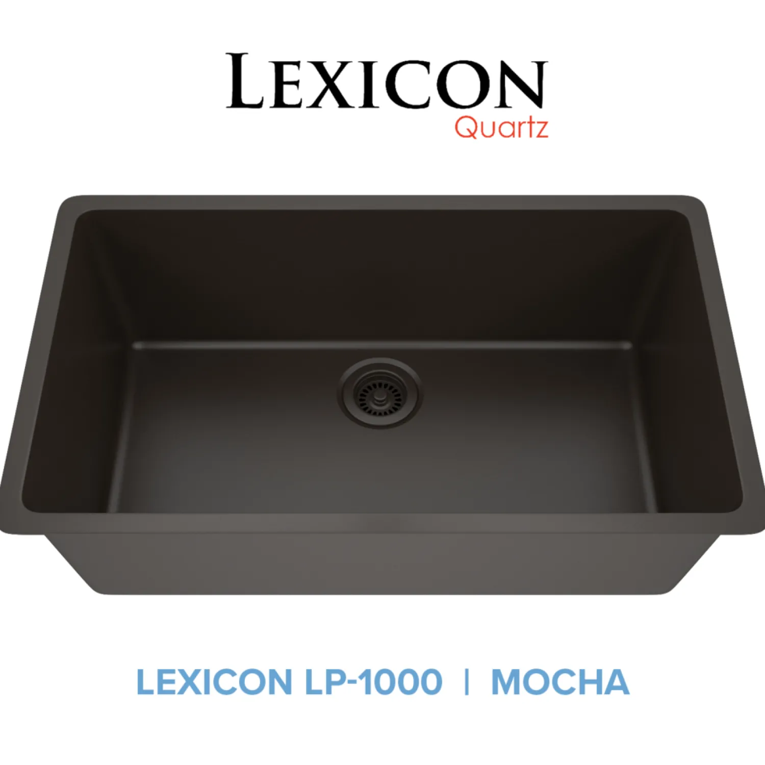 Discount Large 32" Single Bowl Composite Sink Drop-In / Top Mount Sinks|Single Bowl Sinks