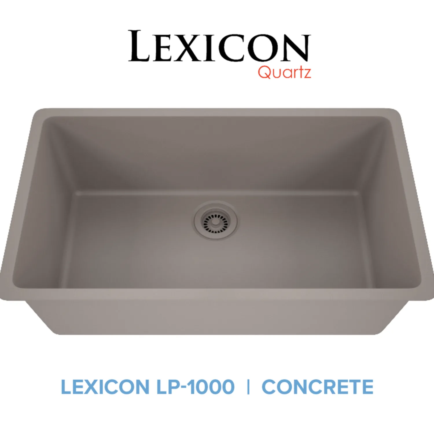 Discount Large 32" Single Bowl Composite Sink Drop-In / Top Mount Sinks|Single Bowl Sinks