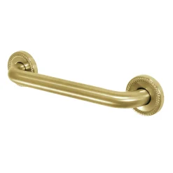 Online Laurel 12" Brass ADA Grab Bar in Brushed Brass Grab Bars