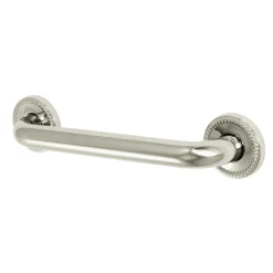 Discount Laurel 12" Brass ADA Grab Bar in Polished Nickel Grab Bars