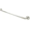Best Laurel 30" Brass ADA Grab Bar in Polished Nickel Grab Bars