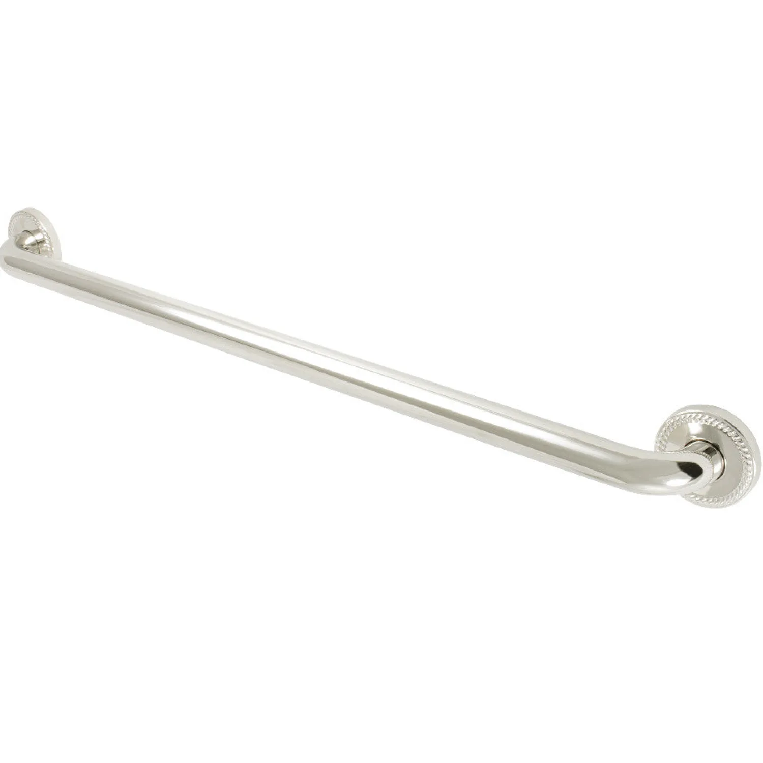 Best Laurel 30" Brass ADA Grab Bar in Polished Nickel Grab Bars