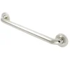 Best Laurel 18" Brass Decorative Grab Bar in Polished Nickel Grab Bars