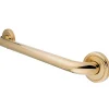 Clearance Laurel 36" Brass Decorative Grab Bar in Polished Brass Grab Bars