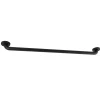 Sale Laurel 36" Brass Decorative Grab Bar in Matte Black Grab Bars