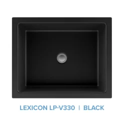 Hot Platinum V330 Quartz Composite Rectangle Vanity Sink Undermount|Composite Sinks