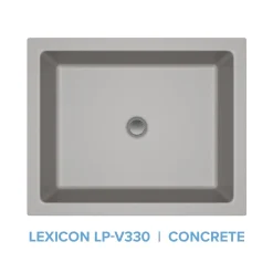 Hot Platinum V330 Quartz Composite Rectangle Vanity Sink Undermount|Composite Sinks