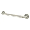 Clearance Manhattan 18" Brass Decorative Grab Bar in Polished Nickel Grab Bars