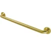 Sale Manhattan 24" Brass Decorative Grab Bar in Brushed Brass Grab Bars
