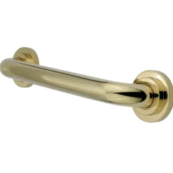 Clearance Manhattan 18" Brass Decorative Grab Bar in Polished Brass Grab Bars