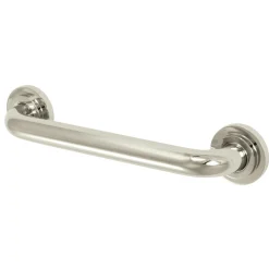 Best Manhattan 12" Brass Decorative Grab Bar in Polished Nickel Grab Bars