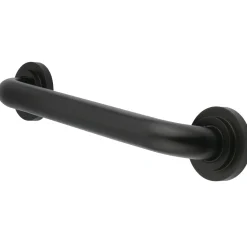 Discount Manhattan 12" Brass Decorative Grab Bar in Oil Rubbed Bronze Grab Bars
