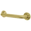 Clearance Manhattan 12" Brass Decorative Grab Bar in Brushed Brass Grab Bars