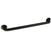 New Manhattan 36" Brass Decorative Grab Bar in Matte Black Grab Bars
