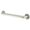 Clearance Manhattan 16" Brass Decorative Grab Bar in Polished Nickel Grab Bars