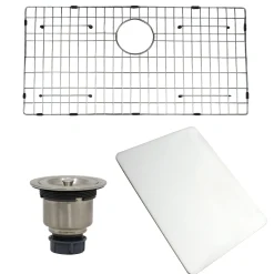 New 32" Marine-Grade Stainless Undermount Workstation Sink Outdoor Sinks & Accessories|Laundry Room Chevron Down Icon