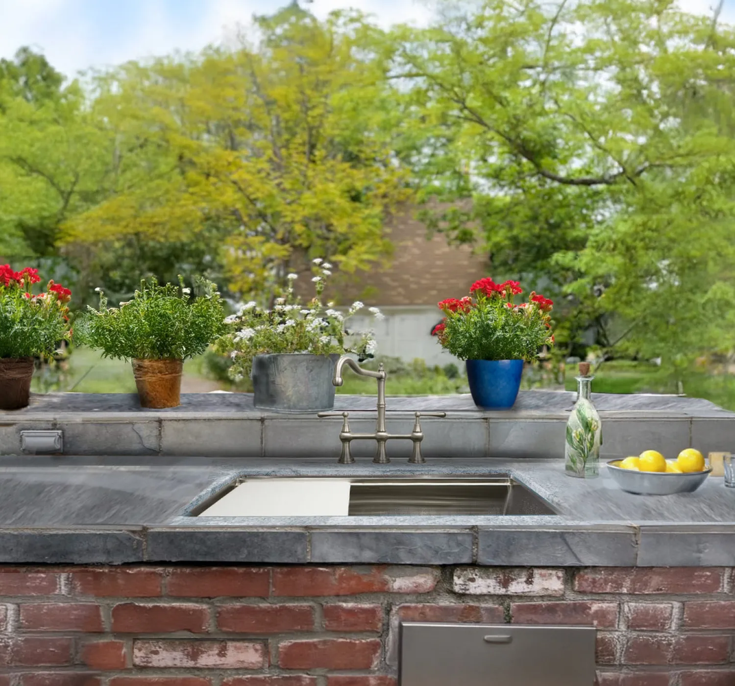 New 32" Marine-Grade Stainless Undermount Workstation Sink Outdoor Sinks & Accessories|Laundry Room Chevron Down Icon
