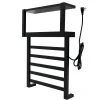New Markus Wall Mount Plug-In Towel Warmer in Matte Black Towel Warmers|Towel Warmers