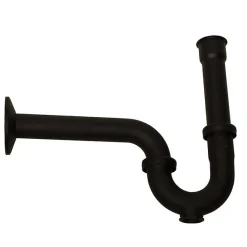 Sale Matte Black P-Trap for Bathroom and Utility Drains Laundry & Utility Sinks