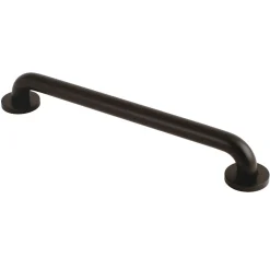 Meridian 18" Brass ADA Grab Bar in Oil Rubbed Bronze Grab Bars