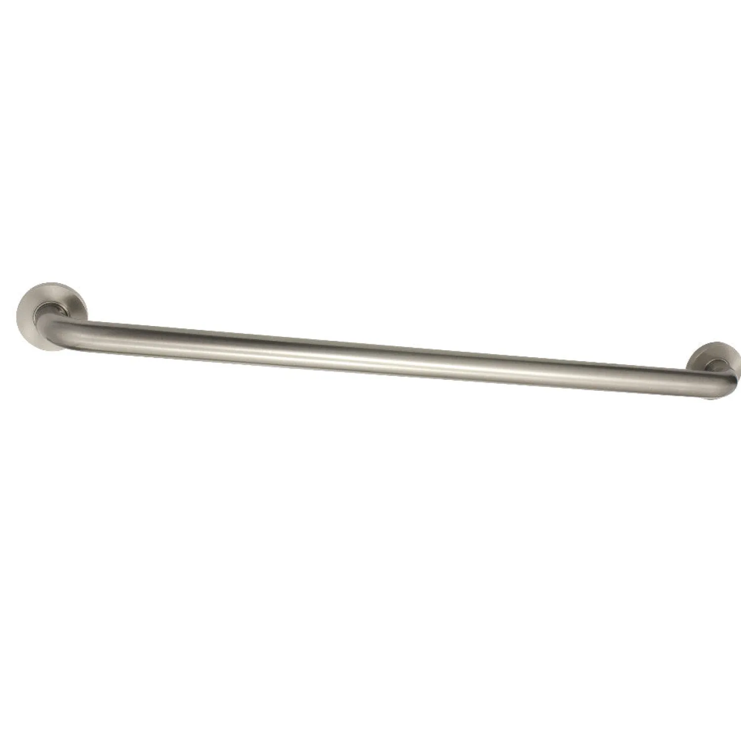 Outlet Meridian 30" Brass ADA Grab Bar in Brushed Nickel Grab Bars