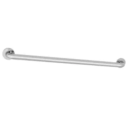 Outlet Meridian 30" Brass ADA Grab Bar in Polished Chrome Grab Bars