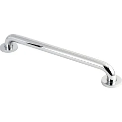 Hot Meridian 18" Brass ADA Grab Bar in Polished Chrome Grab Bars