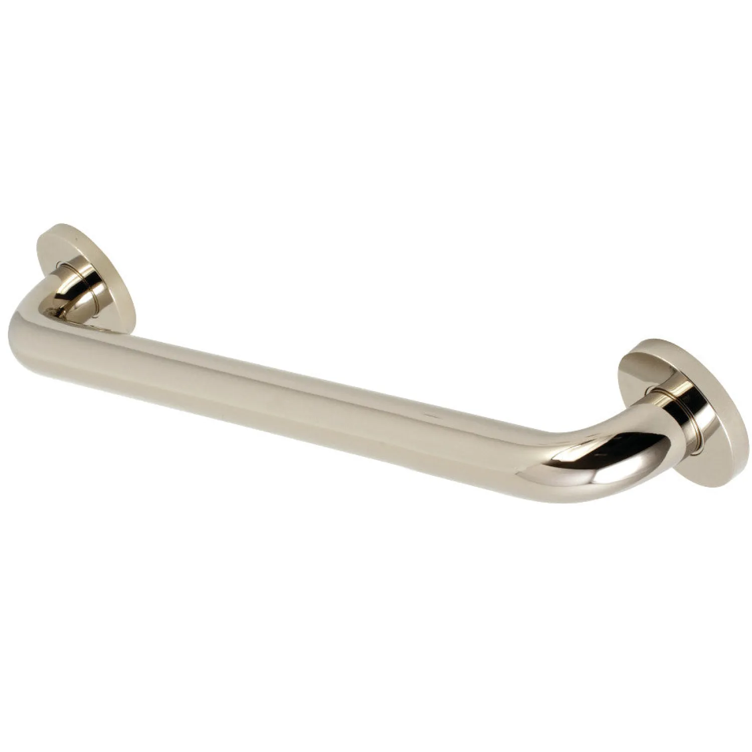 Outlet Meridian 18" Brass ADA Grab Bar in Polished Nickel Grab Bars