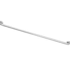 Best Meridian 48" Brass ADA Grab Bar in Polished Chrome Grab Bars
