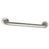 Best Meridian 16" Brass ADA Grab Bar in Brushed Nickel Grab Bars