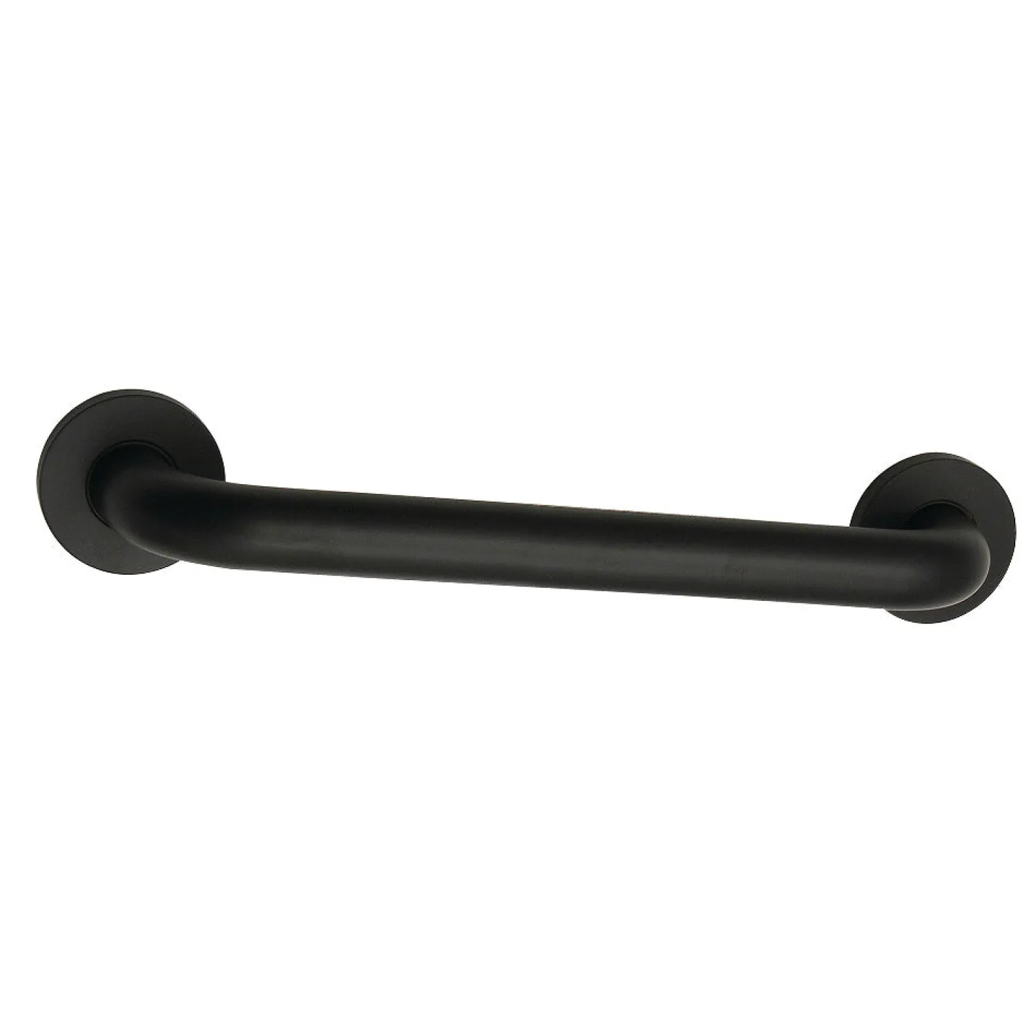 Clearance Meridian 16" Brass ADA Grab Bar in Matte Black Grab Bars