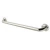 New Metropolitan 24" Brass Decorative Grab Bar in Polished Nickel Grab Bars
