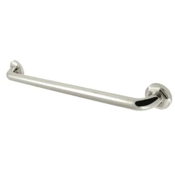 New Metropolitan 24" Brass Decorative Grab Bar in Polished Nickel Grab Bars