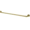 Outlet Metropolitan 36" Brass Decorative Grab Bar in Brushed Brass Grab Bars