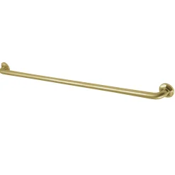 Outlet Metropolitan 36" Brass Decorative Grab Bar in Brushed Brass Grab Bars